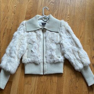 Bebe Rabbit Fur jacket